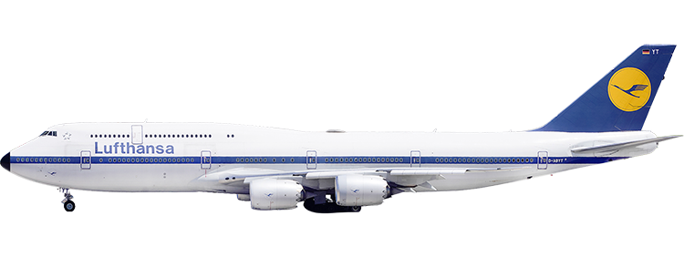 Airline: Lufthansa Boeing 747-400