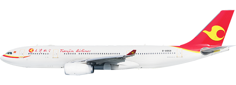Airline: Tianjin Airlines Airbus A330-200