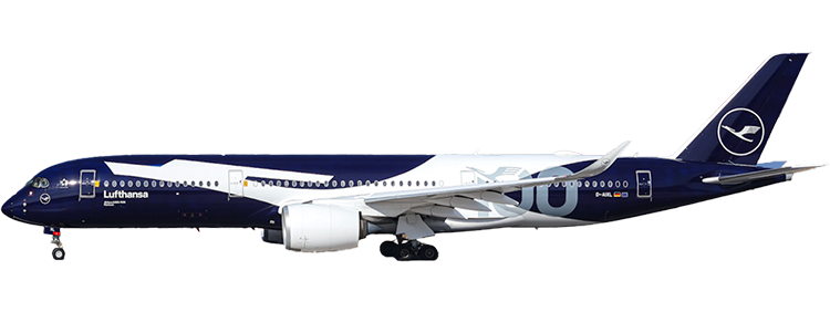 Airline: Lufthansa Airbus A350-900