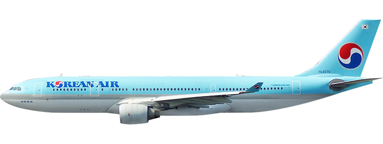 Airline: Korean Air Airbus A330-200