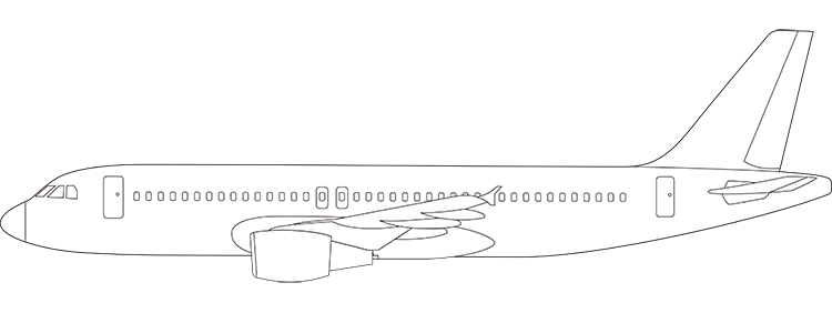 航空公司：科威特航空 空中巴士A320