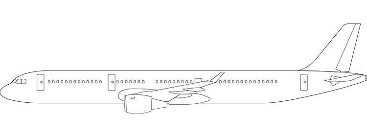 Airline: Alaska Airlines Airbus A321