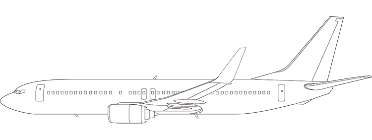 Compagnie aérienne : Gol Linhas Aereas Inteligentes Boeing 737-800