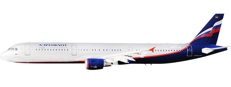 Airline: Aeroflot Airbus A321