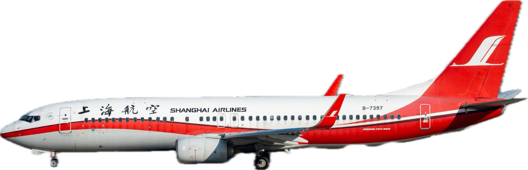 航空公司：上海航空 波音 737-800