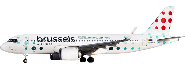 Airline: Brussels Airlines Airbus A320