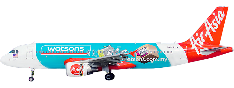 Airline: AirAsia Airbus A320