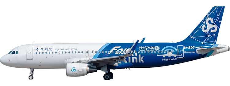 Airline: Spring Airlines Airbus A320