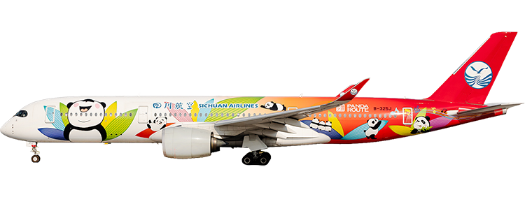 航空公司：四川航空 空中巴士A350-900