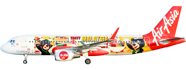 Airline: AirAsia Berhad (Malaysia) Airbus A320