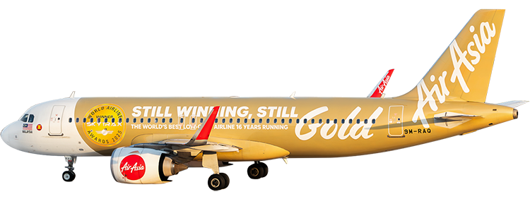 Airline: AirAsia Berhad (Malaysia) Airbus A320