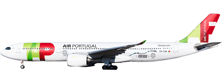 航空会社：TAPポルトガル航空 エアバス A330-900