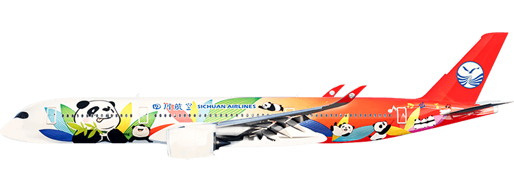 航空公司：四川航空 空中巴士A350-900
