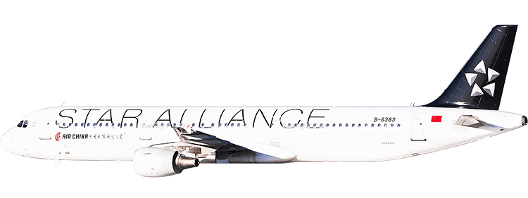 Airline: Air China Airbus A321