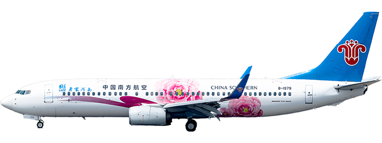 航空公司：南方航空 波音 737-800