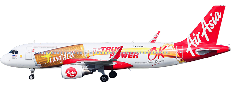 航空公司：亞洲航空 空中巴士A320