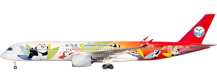 Airline: Sichuan Airlines Airbus A350-900
