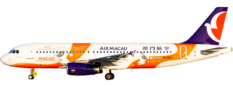航空公司：澳門航空 空中巴士A320