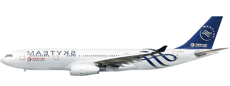 航空公司：中國東方航空 空中巴士A330-200