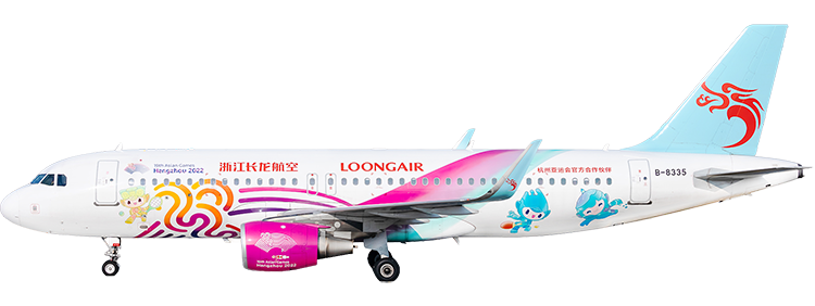 航空公司：長龍航空 空中巴士 A320