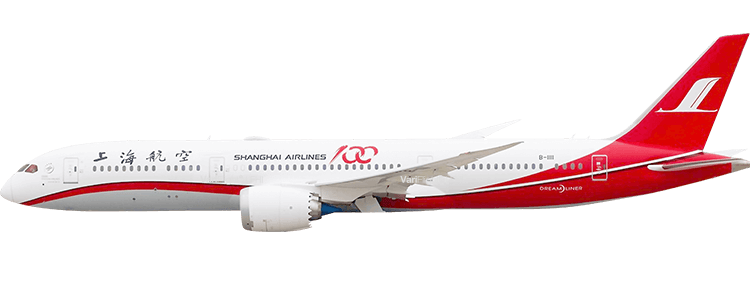 航空公司：上海航空 波音 787-9