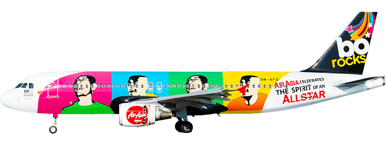 Maskapai: AirAsia Malaysia Airbus A320