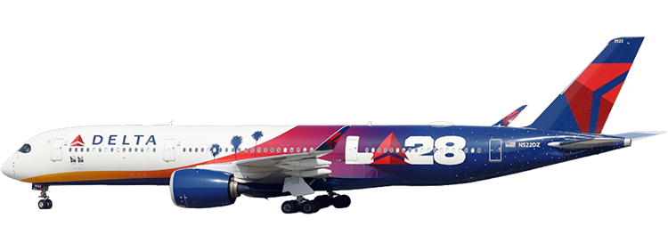 航空公司：達美航空 空中巴士A350-900