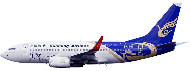 航空公司：昆明航空 波音 737