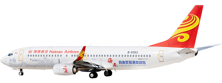 Airline: Hainan Airlines Boeing 737-800