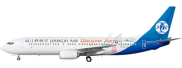 航空公司：江西航空 波音 737-800