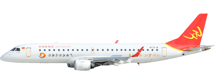 航空公司：天津航空 E190