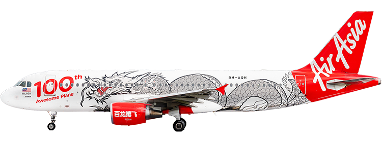 Airline: AirAsia Berhad (Malaysia) Airbus A320