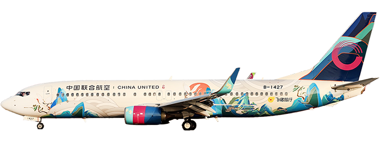 航空公司：中國聯合航空 波音 737-800