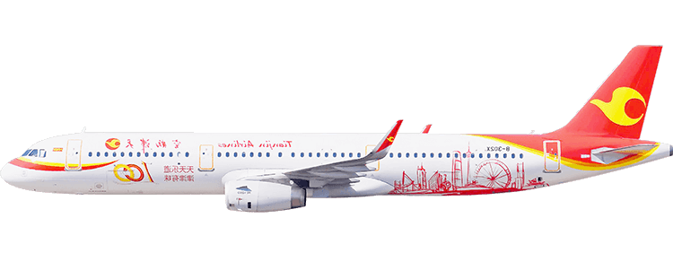 航空公司：天津航空 空中巴士 A320-200