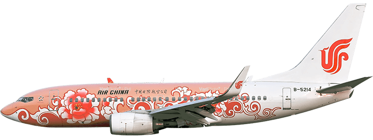 航空公司：中國國際航空 波音 737-700
