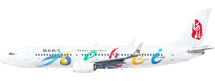 Airline: Hebei Airlines Boeing 737-800
